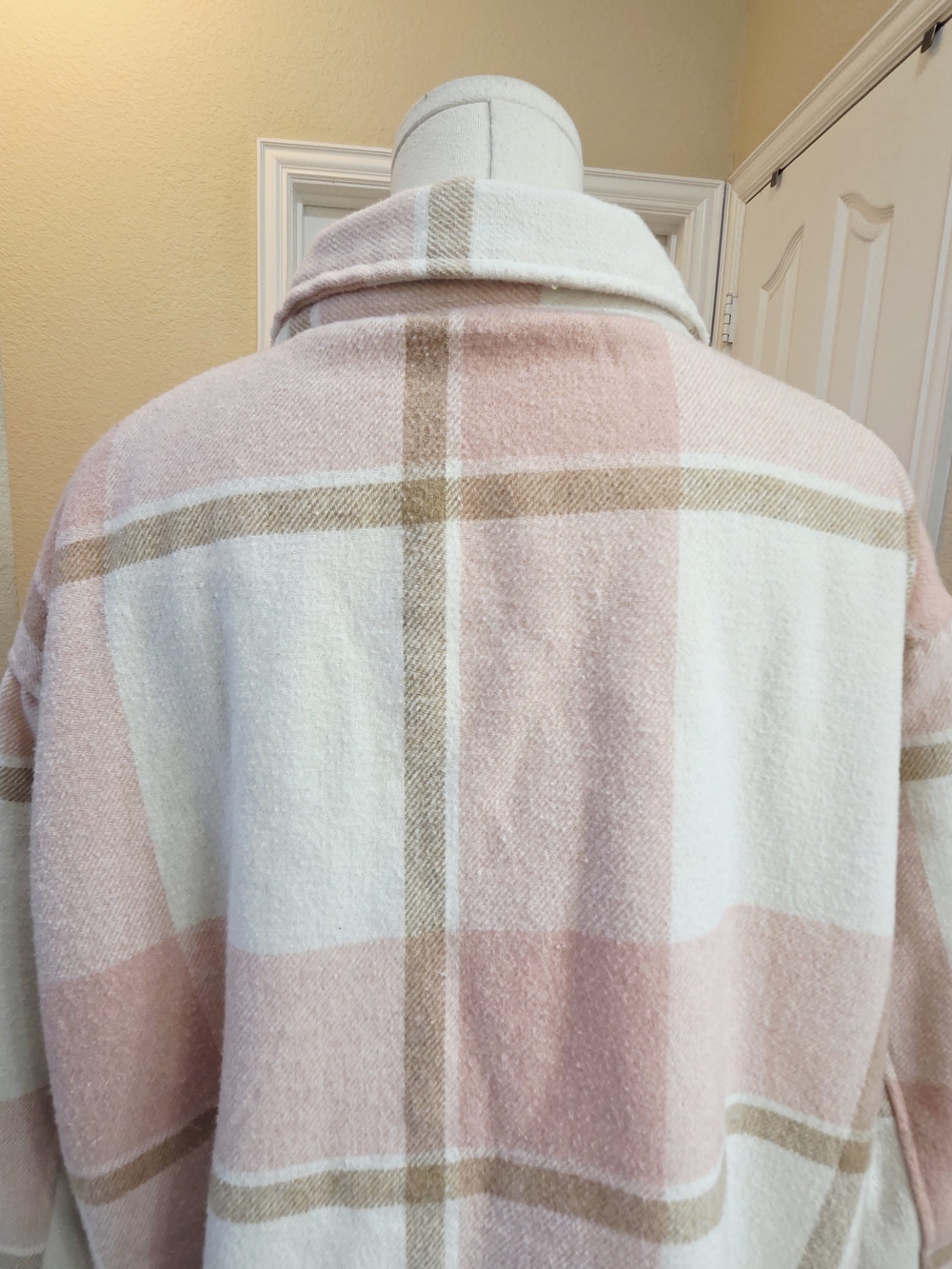 Members Mark Sherpa-Lined Plaid Shirt Jacket – Size XL - Picture 6 of 10